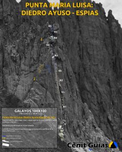 Gredos: Los Galayos, Punta María Luisa, Diedro Ayuso-Espías
